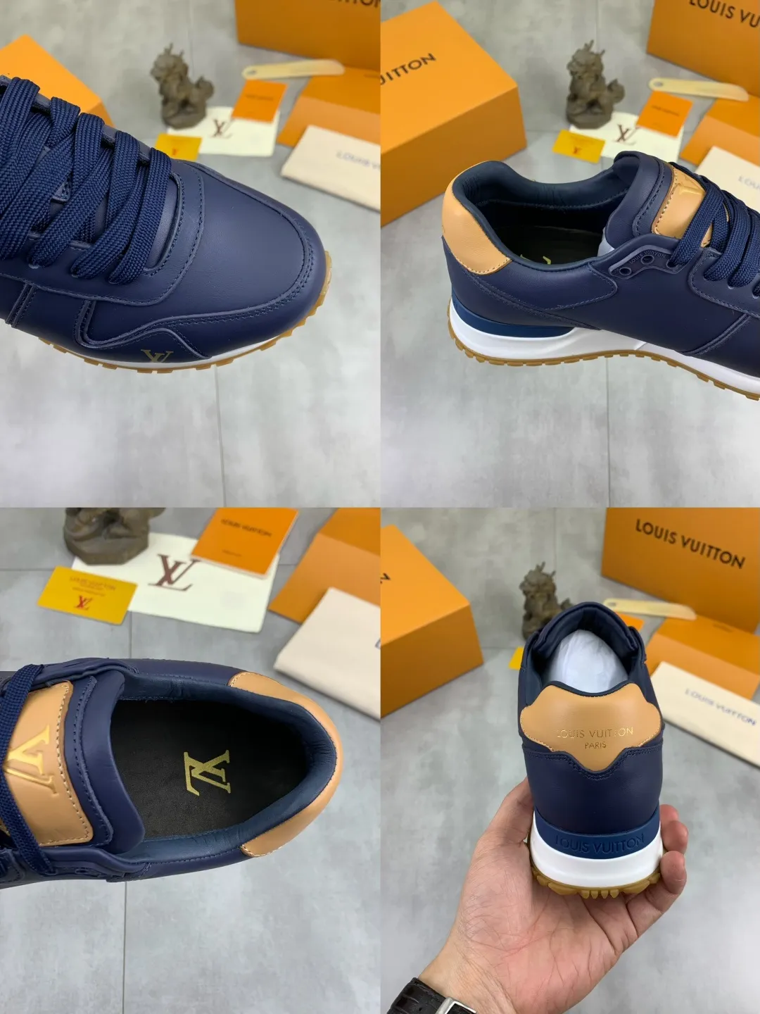 Men's men's shoes 💰P680 new style 💶[LOUIS VUITTON] (original order) new style 🍀LV Louis Vuitton * - top version of LV classic trendy shoes! Made of imported original cowhide and water-dyed cowhide lining. The latest original wear-resistant rubber combination outsole! High quality products! Multiple colors available, code number: 39-45 (38 46 customized)